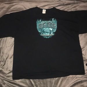 Big dog motorcycle tee